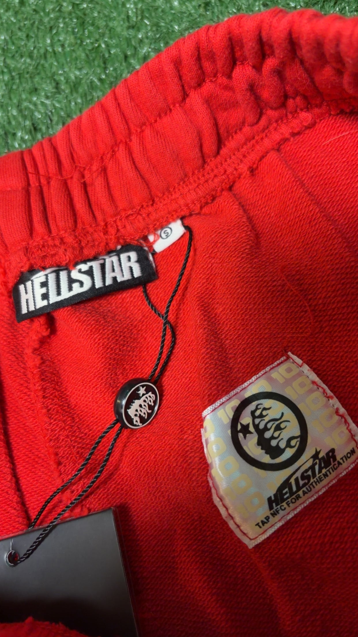 Red & Black Hellstar Shorts