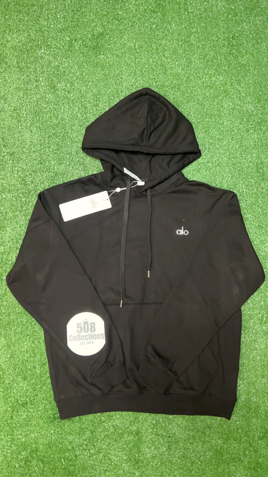 Black Alo Set (Hoodie + Pants)