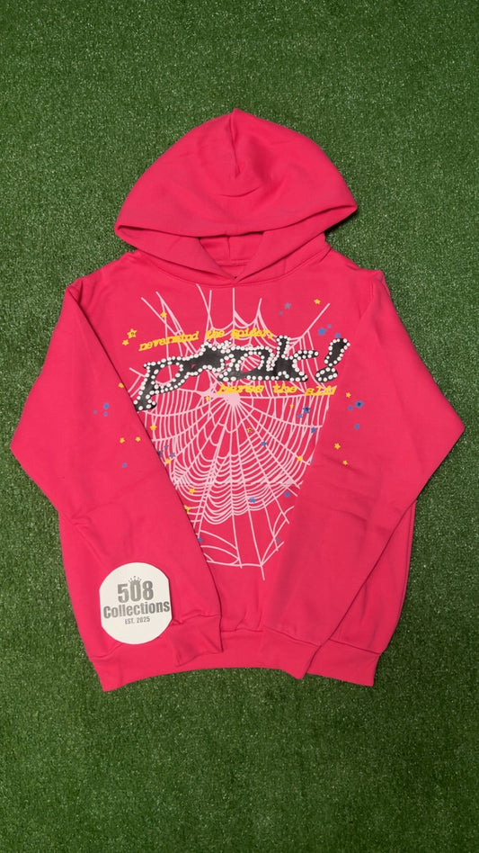 Pink Sp5 Hoodie