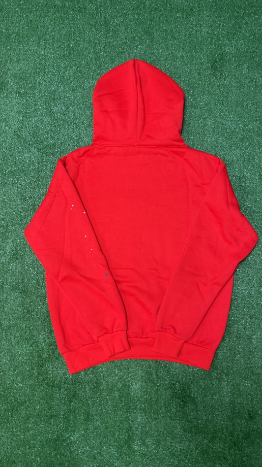 Red '555' Angel Number Sp5 Hoodie