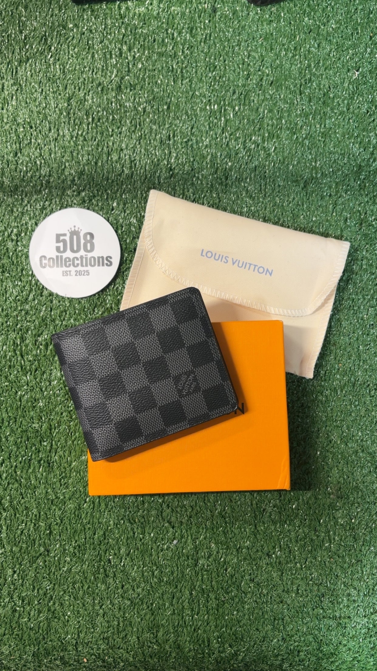 Black LV Wallet