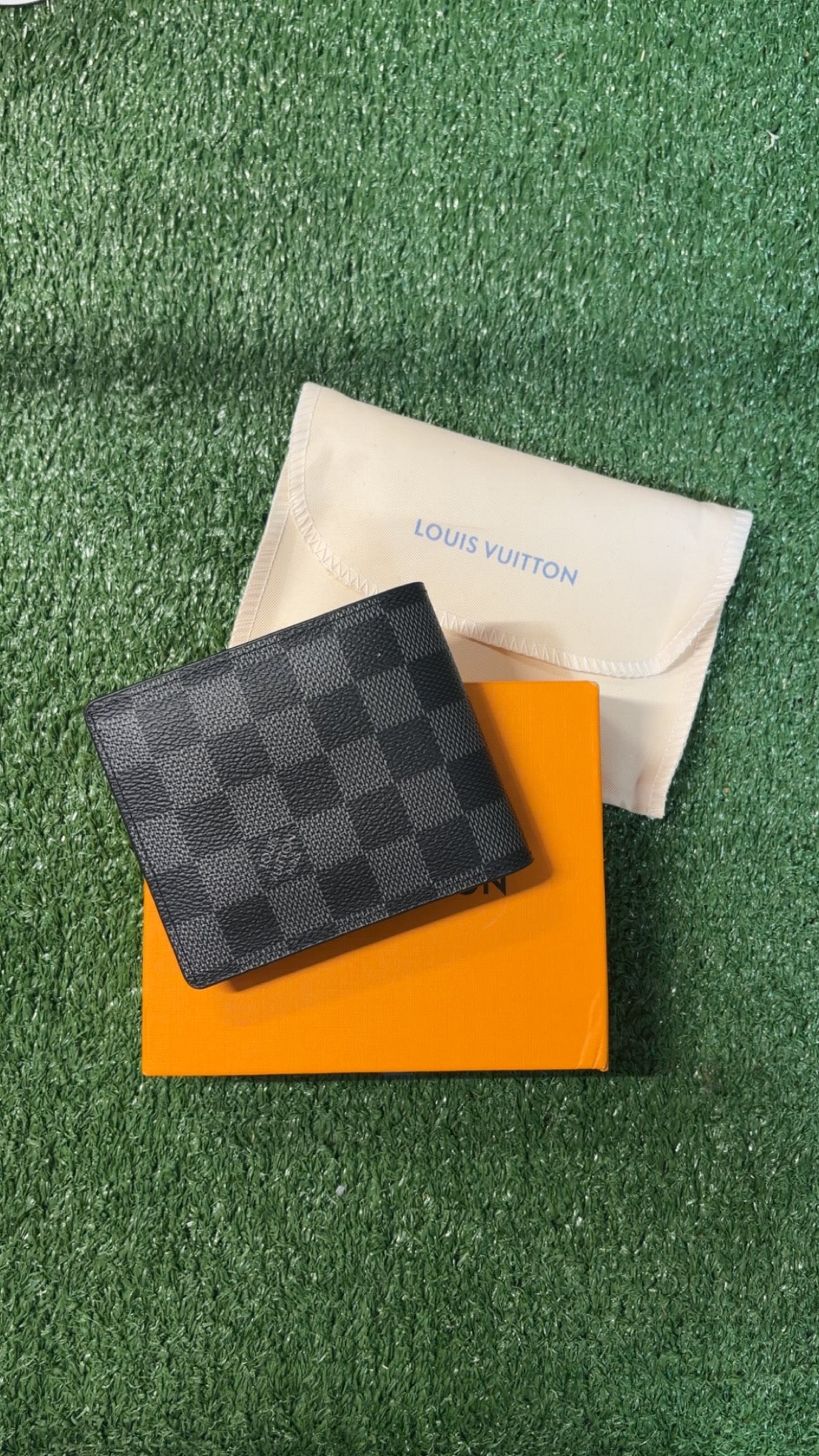 Black LV Wallet