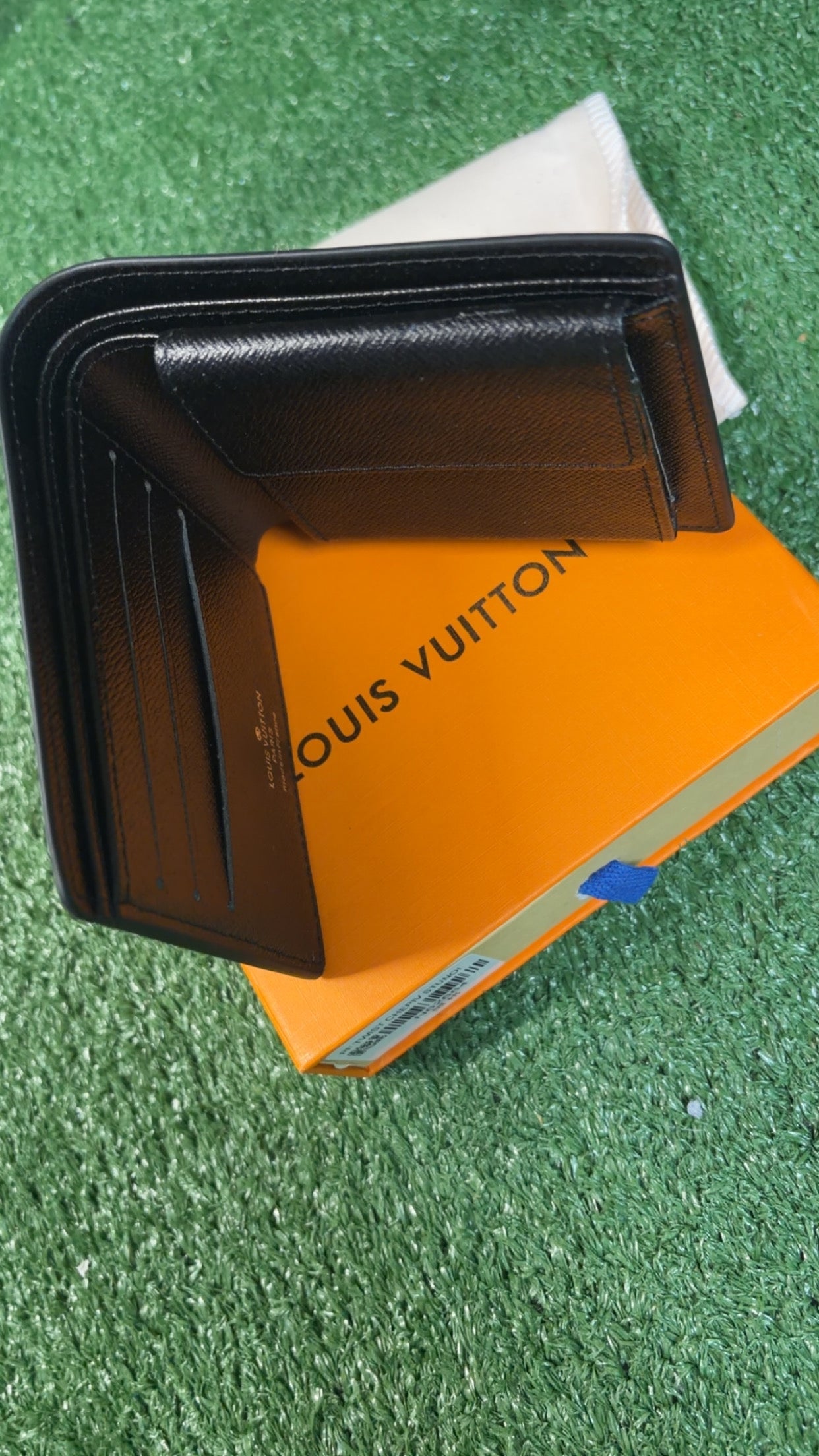 Black LV Wallet